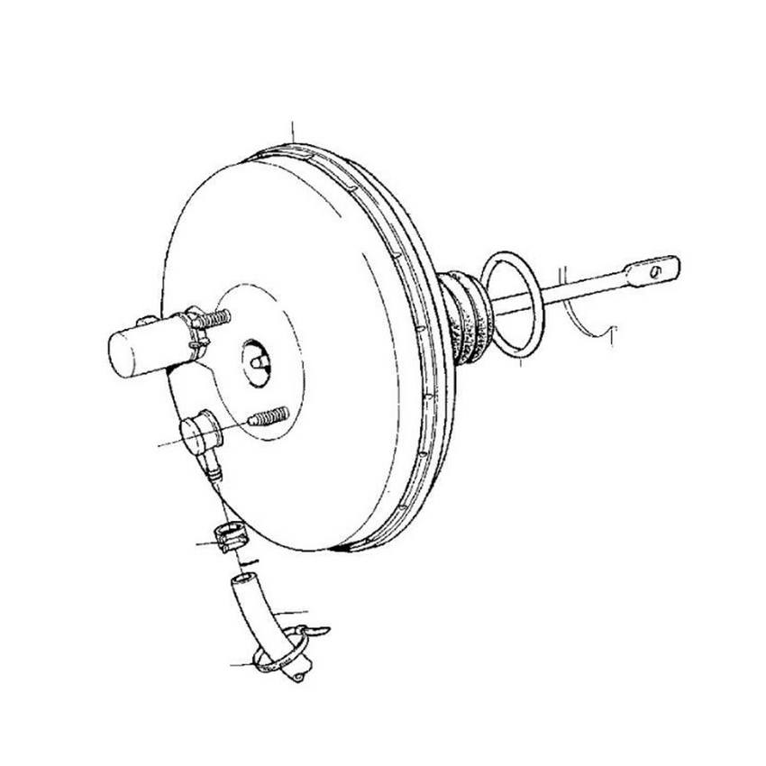 Volvo Brake Booster 9140236